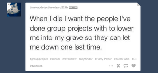 Illustration for article titled FUCK group projects